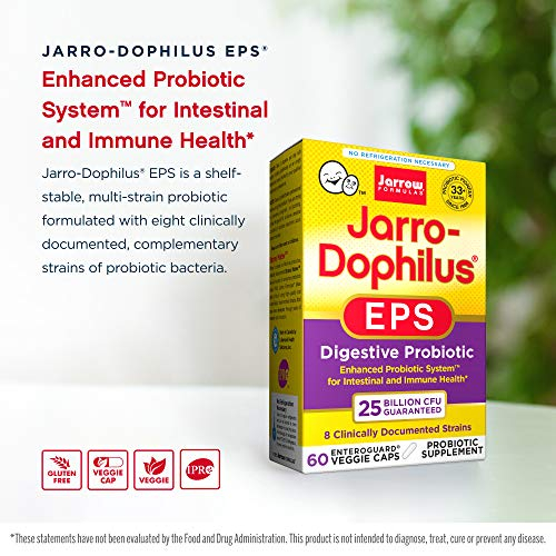 Foto 4 pulgar | Suplemento Jarrow Formulas Jarro-dophilus Eps 25 Mil Millones 60  - Venta Internacional.