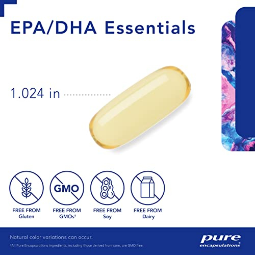 Foto 5 pulgar | Suplemento Pure Encapsulations Epa/dha Essentials 90 Cápsulas Blandas - Venta Internacional.