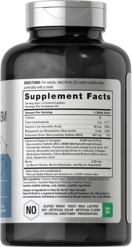 Foto 3 pulgar | Suplemento Horbach, Glucosamina Y Condroitina, 450 Mg, 180 Cápsulas - Venta Internacional.