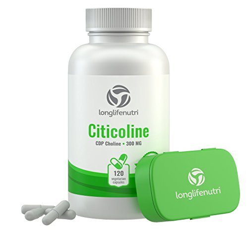 Foto 2 pulgar | Suplemento Longlifenutri Citicolina Cdp 300 Mg X 120 - Venta Internacional.