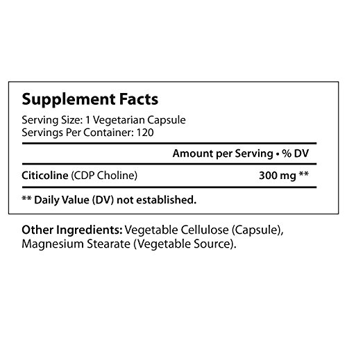 Foto 3 pulgar | Suplemento Longlifenutri Citicolina Cdp 300 Mg X 120 - Venta Internacional.