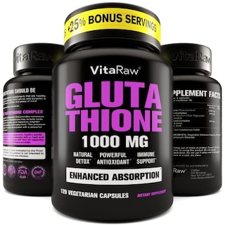 Foto 1 | Suplemento Vitaraw Winner Organic 1000 Mg De Glutatión 120 Cápsulas - Venta Internacional.