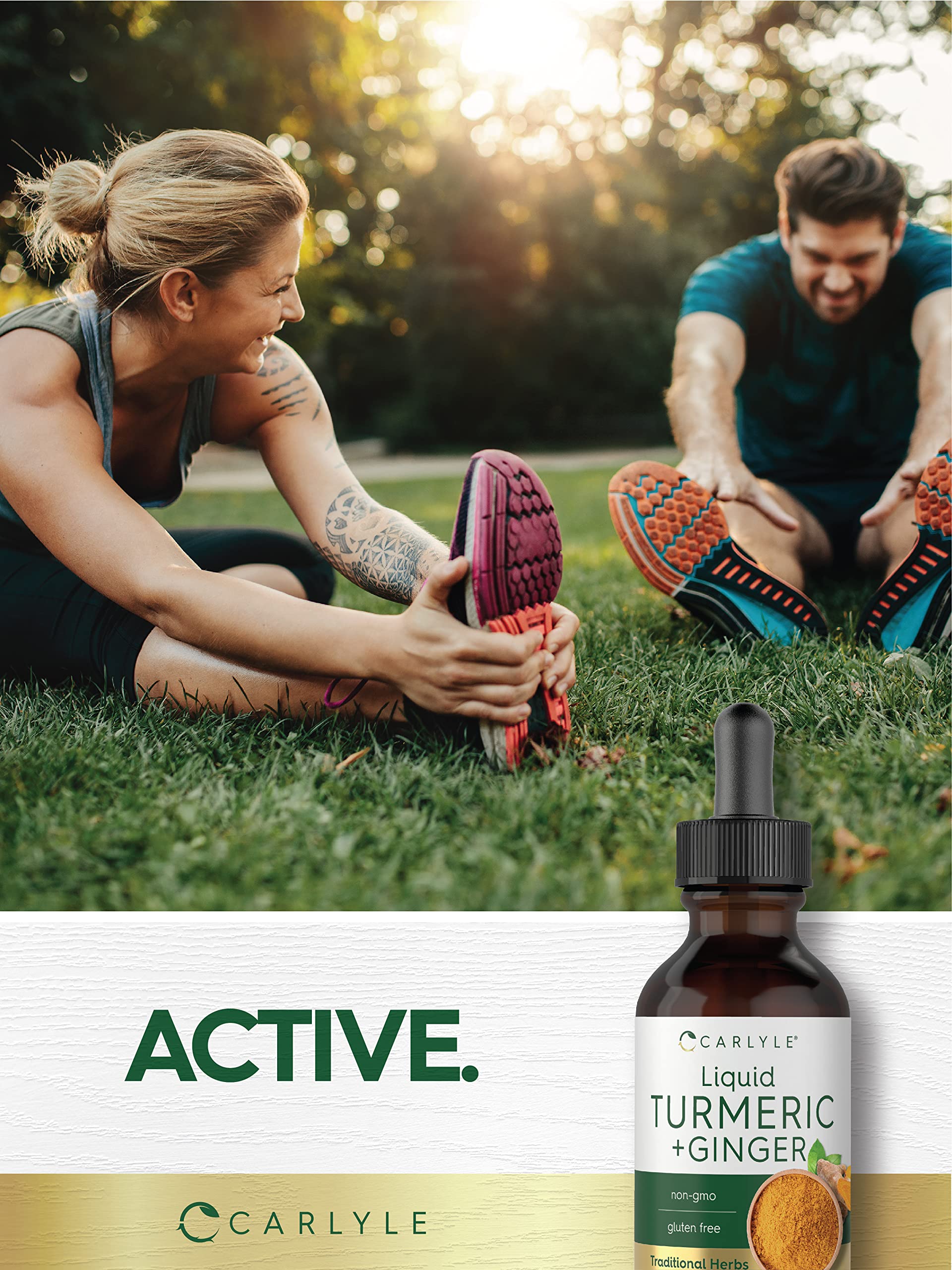 Foto 7 pulgar | Suplemento Carlyle En Gotas De Cúrcuma Y Jengibre, 60 Ml - Venta Internacional.