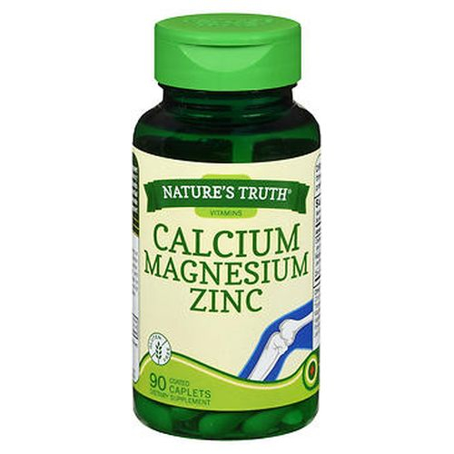 Foto 2 pulgar | Suplemento Nature's Truth De Calcio, Magnesio Y Zinc, 90 Tabletas - Venta Internacional.