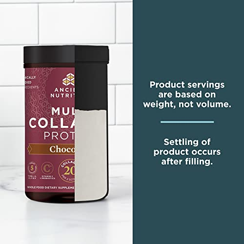 Foto 7 pulgar | Proteína De Colágeno En Polvo Ancient Nutrition Chocolate 300 Ml - Venta Internacional.