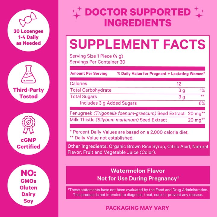 Foto 5 pulgar | Suplemento Pink Stork Lactation Sweets - Venta Internacional.