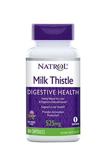 Foto 2 pulgar | Suplemento Natrol Milk Thistle Advantage V-caps 525 Mg 60 Unidades - Venta Internacional.
