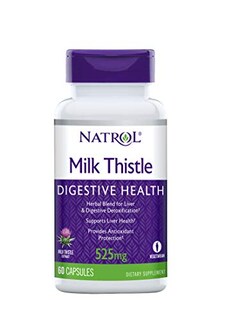 Foto 1 | Suplemento Natrol Milk Thistle Advantage V-caps 525 Mg 60 Unidades - Venta Internacional.