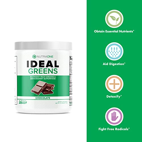 Foto 4 pulgar | Suplemento Nutraone Ideal Greens, Superalimento Antioxidante, 300 G - Venta Internacional.