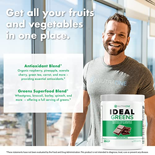 Foto 7 pulgar | Suplemento Nutraone Ideal Greens, Superalimento Antioxidante, 300 G - Venta Internacional.