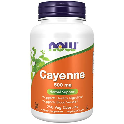 Foto 2 pulgar | Supplements Now Cayena (capsicum Annuum) 500 Mg 250 Cápsulas Vegetales - Venta Internacional.