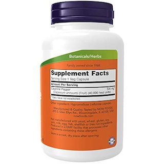 Foto 2 | Supplements Now Cayena (capsicum Annuum) 500 Mg 250 Cápsulas Vegetales - Venta Internacional.