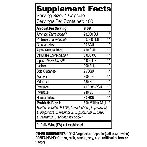 Foto 5 | Suplemento Enzymedica Digest Gold + Probiotics 180 Cápsulas - Venta Internacional.