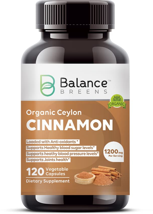 Foto 2 pulgar | Suplemento Balance Breens, Canela De Ceilán, 1200 Mg, 120 Cápsulas - Venta Internacional.
