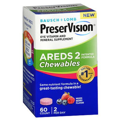 Foto 2 pulgar | Suplemento Bausch + Lomb Preservision Ards 2 Masticables 60 G - Venta Internacional.