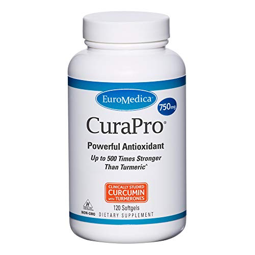 Suplemento Euromedica Curapro 750 Mg 120 Cápsulas Blandas - Venta Internacional.
