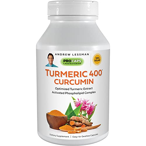 Foto 1 | Suplemento Andrew Lessman Turmeric 400 - 60 Cápsulas - Venta Internacional.