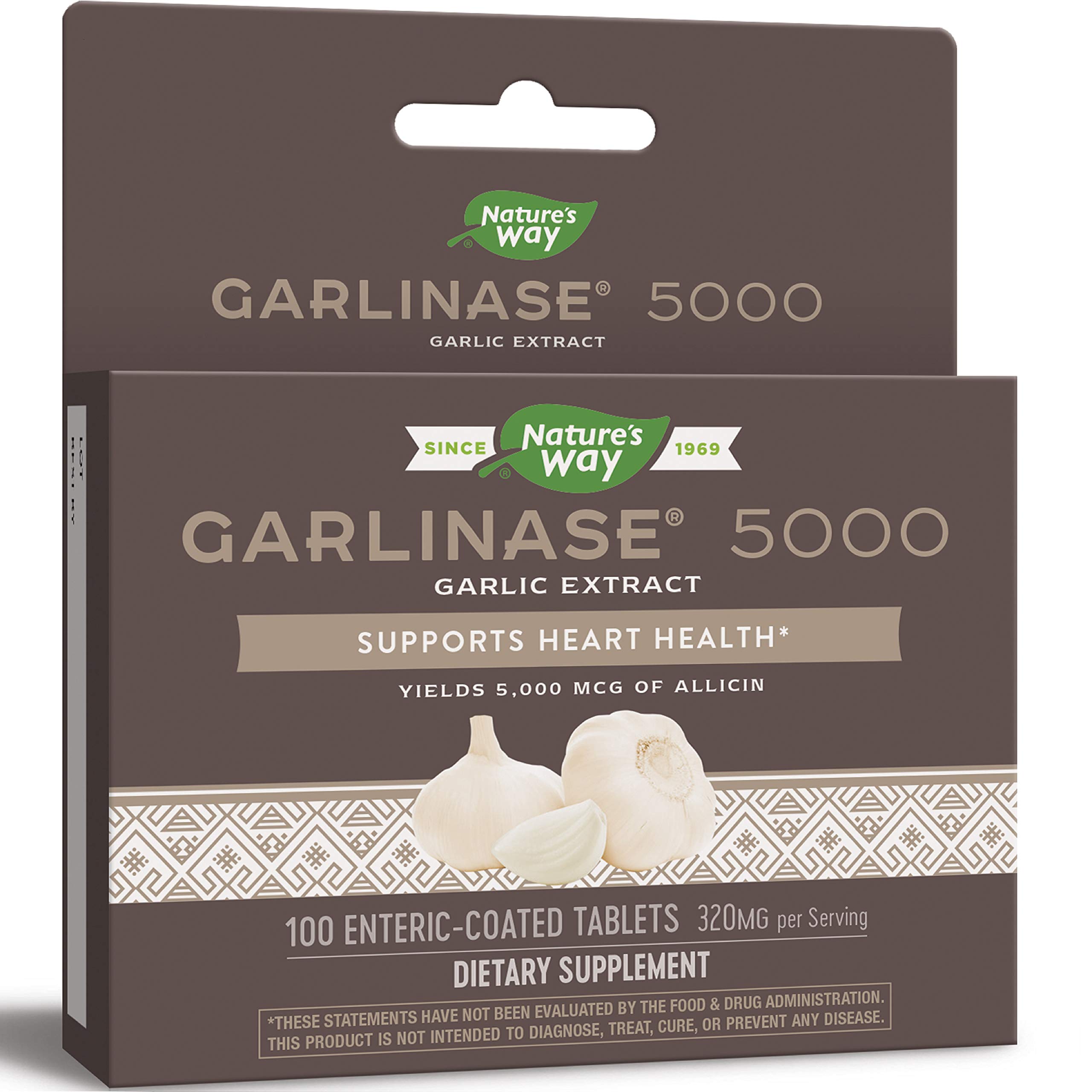 Foto 1 | Suplemento Nature's Way Garlinase 5000 Para La Salud Del Corazón 100  - Venta Internacional.