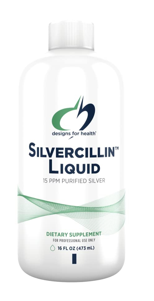 Foto 2 pulgar | Diseños De Suplementos Para La Salud Liquid Silver Silvercillin 473 - Venta Internacional.