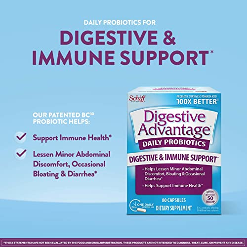 Foto 2 | Cápsulas Probióticas Digestive Advantage Daily, 80 Unidades - Venta Internacional.