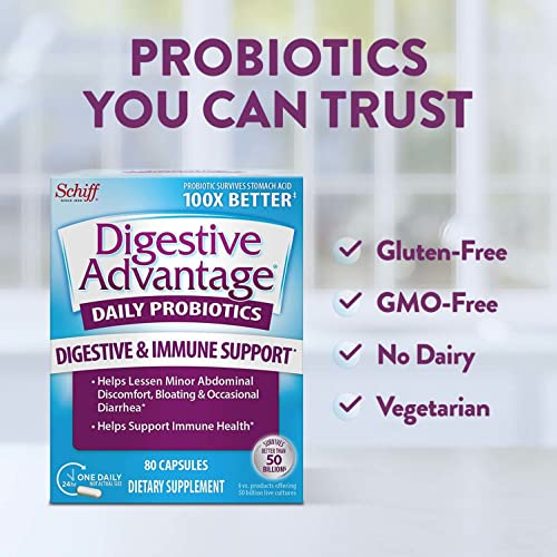 Foto 5 | Cápsulas Probióticas Digestive Advantage Daily, 80 Unidades - Venta Internacional.