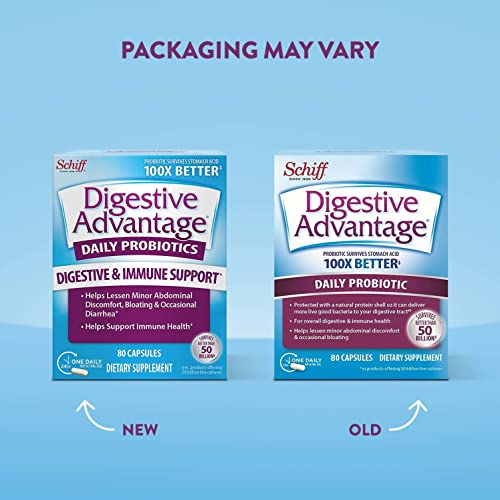 Foto 6 | Cápsulas Probióticas Digestive Advantage Daily, 80 Unidades - Venta Internacional.