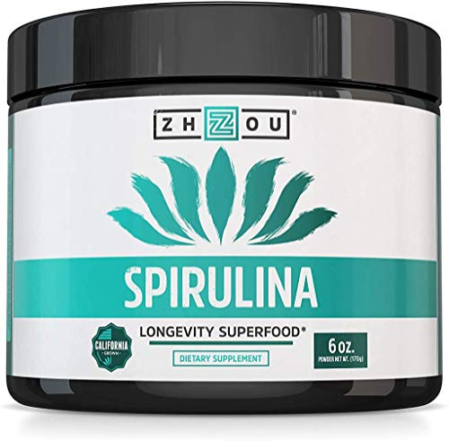 Foto 1 | Suplemento Zhou De Espirulina En Polvo, 177 Ml, 48 Porciones, Vegano - Venta Internacional.