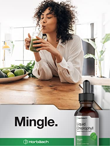 Foto 7 pulgar | Suplemento De Clorofila Líquida Horbaach, 60 Ml, Vegano, Sin Ogm - Venta Internacional.