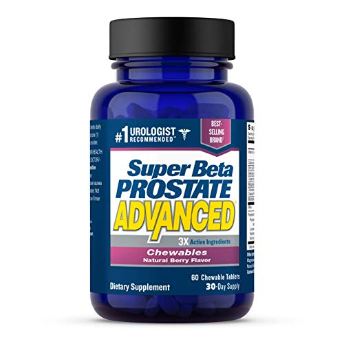 Masticables Super Beta Prostate Advanced: Delicioso Suplemento Prostático Recomendado Por Urólogos P - Venta Intern