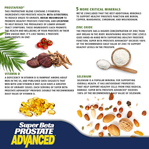 Foto 5 | Masticables Super Beta Prostate Advanced: Delicioso Suplemento Prostático Recomendado Por Urólogos P - Venta Intern
