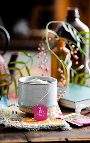 Foto 4 pulgar | Té De Hierbas Organic India Tulsi Sweet Rose, 18 Bolsas, Paquete De 3 - Venta Internacional.