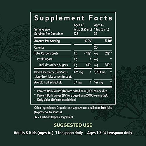 Foto 7 | Suplemento Gaia Herbs Sirope De Saúco Negro 160 Ml - Venta Internacional.