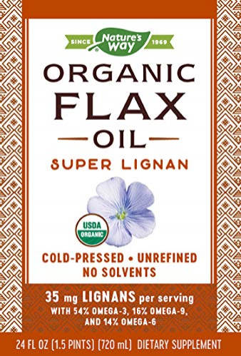 Foto 3 pulgar | Suplemento De Aceite De Lino Orgánico Super Ligna De Nature's Way Efagold - Venta Internacional.