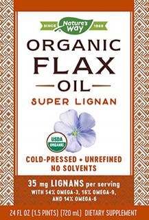 Foto 2 | Suplemento De Aceite De Lino Orgánico Super Ligna De Nature's Way Efagold - Venta Internacional.