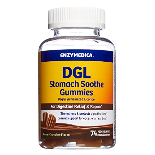 Foto 2 pulgar | Gomitas Supplement Enzymedica Dgl Stomach Soothe 74 Unidades - Venta Internacional.