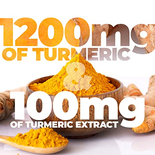Foto 7 pulgar | Suplemento De Cúrcuma Y Curcumina De Vimerson Health 1200 Mg Con Biope - Venta Internacional.