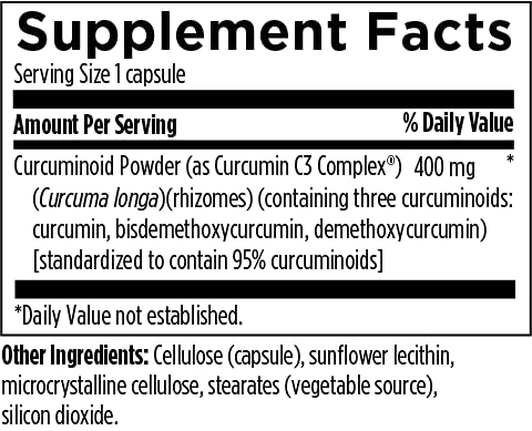 Foto 5 pulgar | Supplement Designs For Health, Complejo De Curcumina C3, 400 Mg - Venta Internacional.
