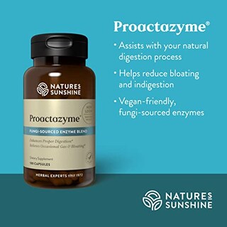 Foto 4 | Suplemento De Enzimas Digestivas Nature's Sunshine Proactazyme - Venta Internacional.