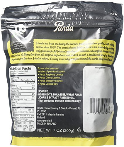 Foto 2 | Masticables De Regaliz Panda Natural 200 G (paquete De 4) - Venta Internacional.