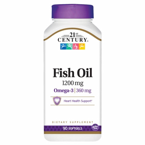 Foto 1 | Suplemento De Aceite De Pescado Del Siglo Xxi 90 Cápsulas Blandas - Venta Internacional.