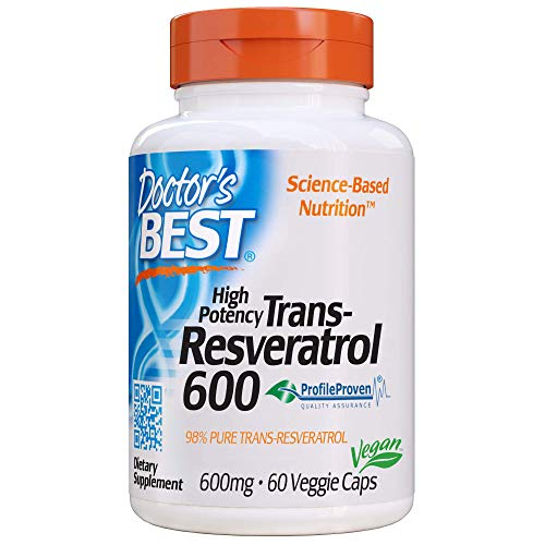 Foto 2 pulgar | Suplemento Doctor's Best Trans-resveratrol 600 600 Mg 60 Cápsulas - Venta Internacional.