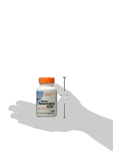 Foto 5 pulgar | Suplemento Doctor's Best Trans-resveratrol 600 600 Mg 60 Cápsulas - Venta Internacional.