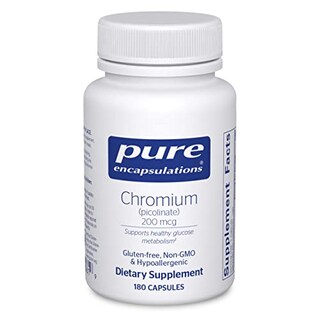 Foto 1 | Suplemento De Picolinato De Cromo Pure Encapsulations 200 Mcg 18 - Venta Internacional.