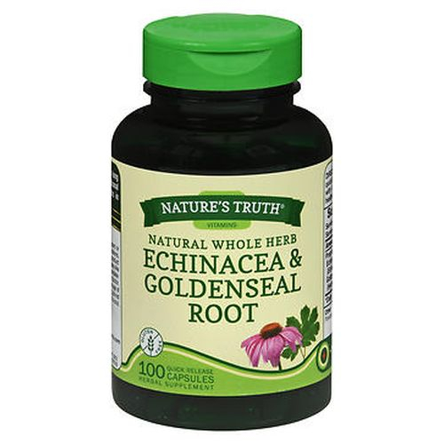 Foto 1 | Suplemento Nature's Truth De Equinácea Y Raíz De Sello Dorado 100 Ca - Venta Internacional.