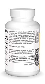 Foto 2 | Extracto De Granada Supplement Source Naturals 500 Mg - 120 T - Venta Internacional.