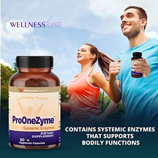 Foto 5 | Suplementos Wellnessone Pro-onezyme Systemic Enzyme 90 Cápsulas - Venta Internacional.
