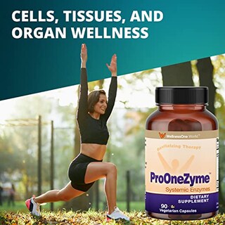 Foto 6 | Suplementos Wellnessone Pro-onezyme Systemic Enzyme 90 Cápsulas - Venta Internacional.
