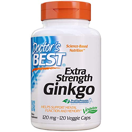 Foto 2 pulgar | Suplemento Doctor's Best De Ginkgo Extra Fuerte, 120 Mg, 120 Verduras - Venta Internacional.