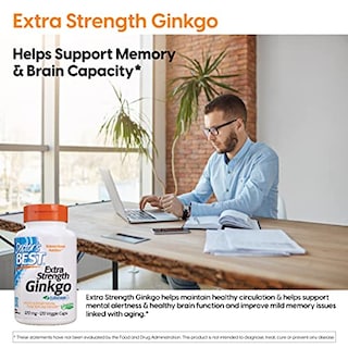 Foto 2 | Suplemento Doctor's Best De Ginkgo Extra Fuerte, 120 Mg, 120 Verduras - Venta Internacional.
