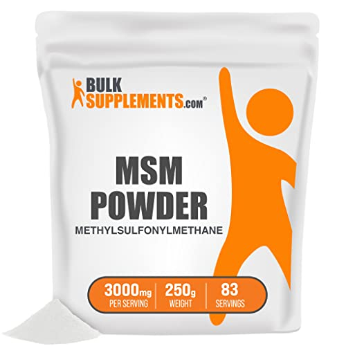 Foto 2 pulgar | Suplemento De Msm Bulksupplements.com En Polvo 250 G - 3000 Mg - Venta Internacional.